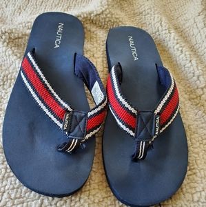 Boys Nautics Flip Flops